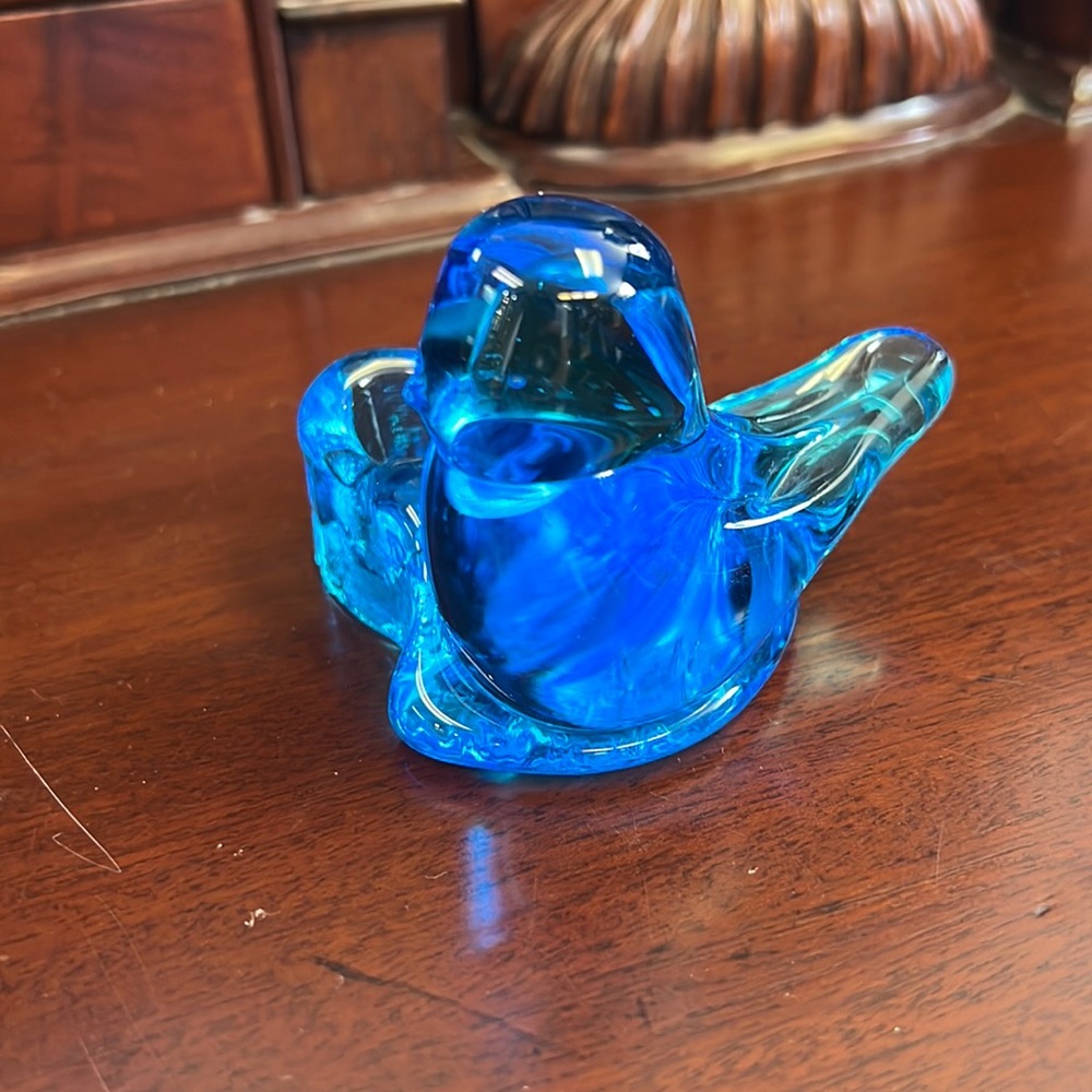 Blue Bird of Happiness. Signed